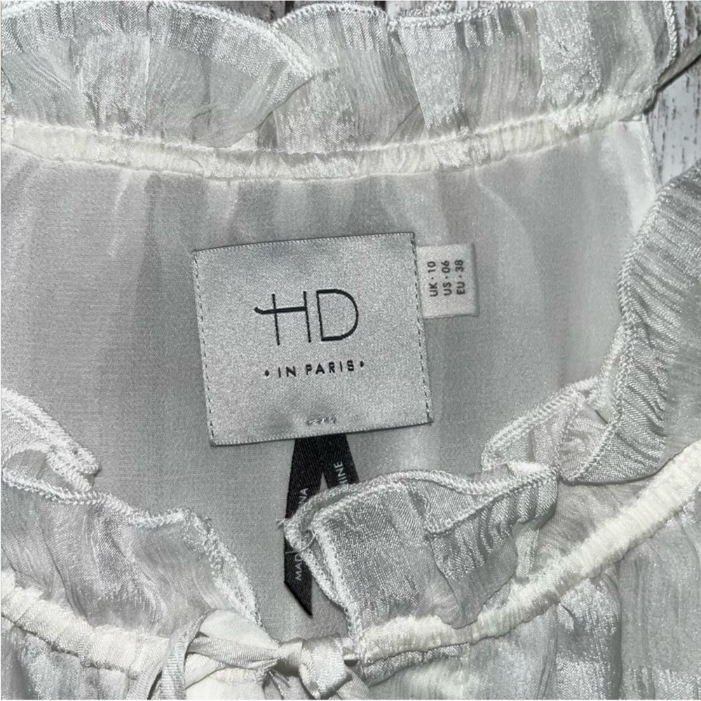 HD in Paris Shadow Pane Silk Tank – Size 6 - Picture 7 of 7
